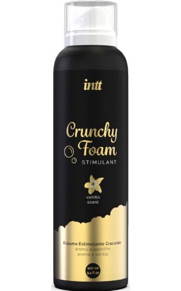 INTT Crunchy Foam Vanilla -hierontavaahto 100 ml:n annostelijapakkauksessa