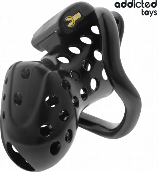 Addicted Toys Locked 10,5 cm -siveyshäkki, neljä rengasta, lukko ja avaimet