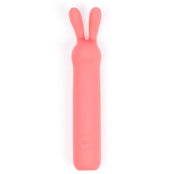 Silikoninen Je Joue ILY Rabbit Bullet rabbit-luotivibraattori, jossa on pupunkorvat