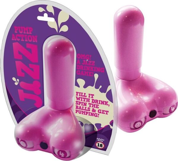 Peniksen muotoinen Spencer & Fleetwood Jizz Drinking Game -juomapeli
