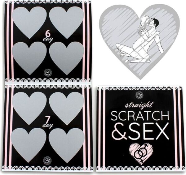 Secret Play Scratch & Sex Hetero -raaputuspeli pariskunnille