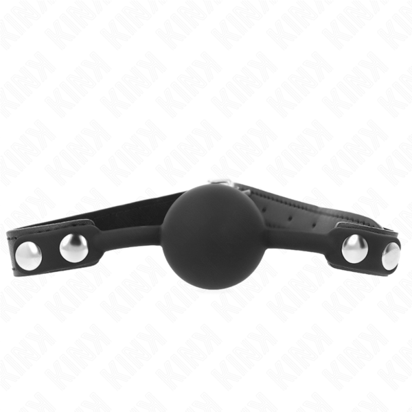 Pallosuukapula Kink Silicone Ball Gag silikonipallolla