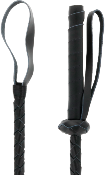 Darkness Bondage -merkin Darkness-raippa 60 cm, sen kahva ja kärki