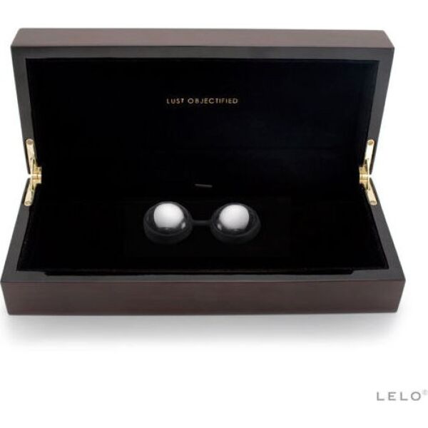 LELO LUNA Beads Luxe -geishakuulat ruostumattomasta teräksestä