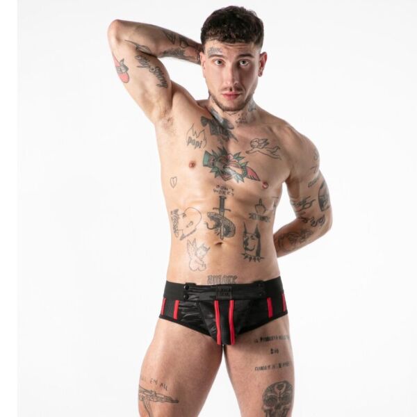 Jockstrap Locker Gear Full Military Access, edusta avoin