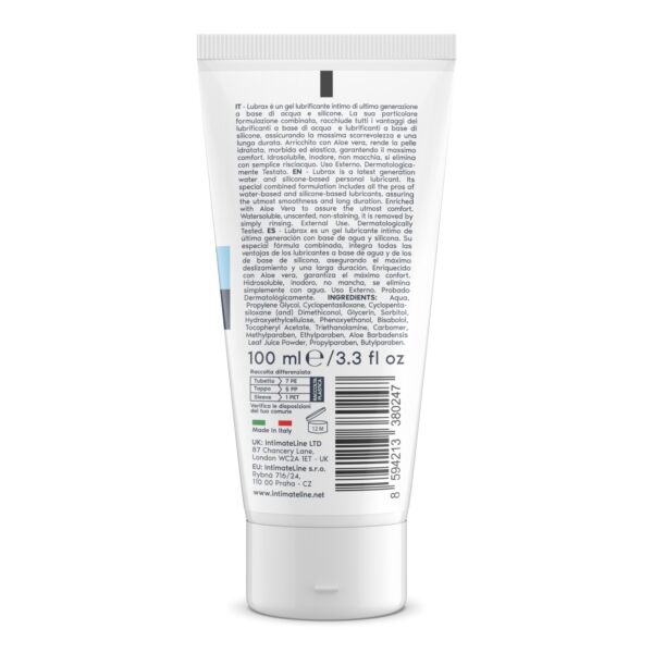 IntimateLine Lubrax 100 ml hybridiliukuvoide anaaliseksiin