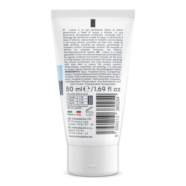IntimateLine Lubrax -hybridianaaliliukuvoide 50 ml:n pullossa