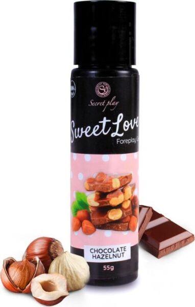 Syötävä liukuvoide Secret Play Sweet Love 60 ml:n pullossa