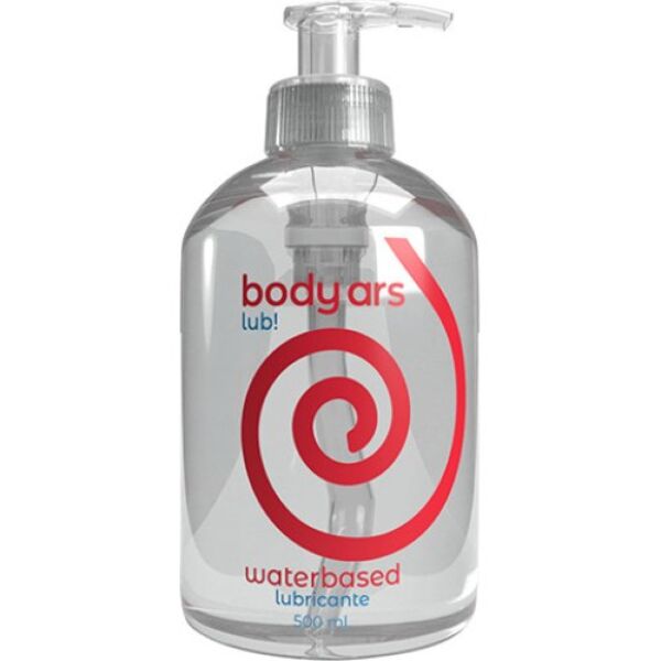Vesipohjainen liukuvoide Body Ars Gel, pumppupullo