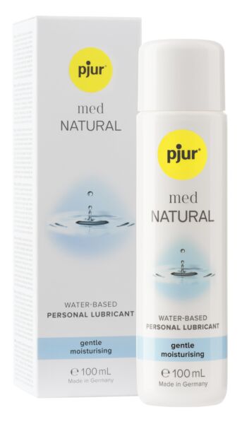 Vesipohjainen liukuvoide Pjur Med Natural