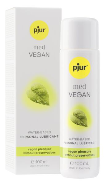Vesipohjainen liukuvoide Pjur Med Vegan