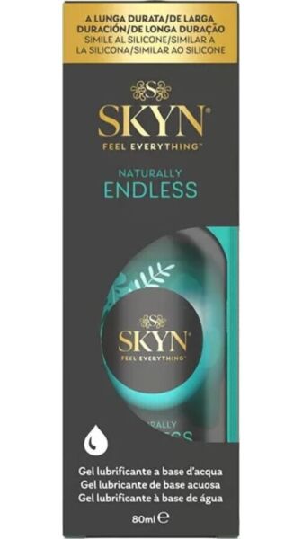 SKYN Naturally Endless -liukuvoide 80 ml:n pumppupullossa