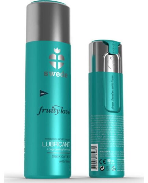 Swede Fruity Love maustetun liukuvoiteen pakkaus