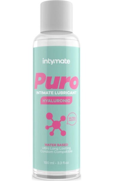 Vesipohjainen liukuvoide Intymate Puro Hyaluronic 100 ml