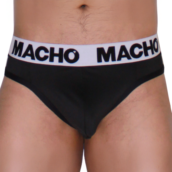 Macho Underwear MTG002 -jockstrap edestä ja takaa, kaksi takaremmiä näkyvissä