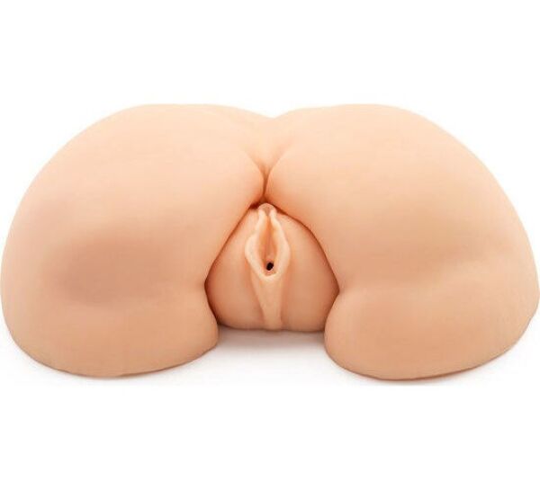 Anatomisesti muotoiltu ACT Horny Fuck Slut Vibrating -masturbaattori, jossa on emätin- ja anaalikanava
