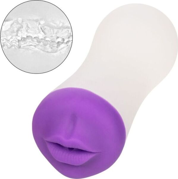 Kaksivärinen CalExotics Deep Throat Grip -masturbaattori