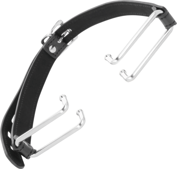 Darkness-suukapula, jossa on koukut ja säädettävät hihnat