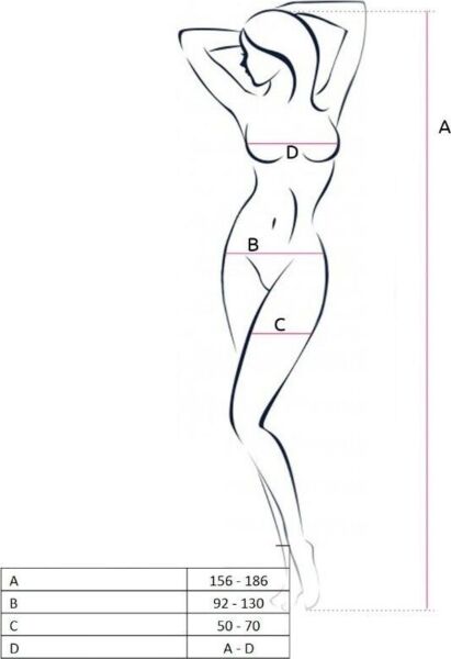 Passion BS056 -verkkobodystocking