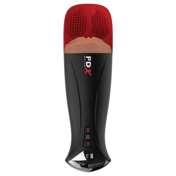 Ruskea automaattinen masturbaattori PDX Elite Fap-O-Matic Pro XL