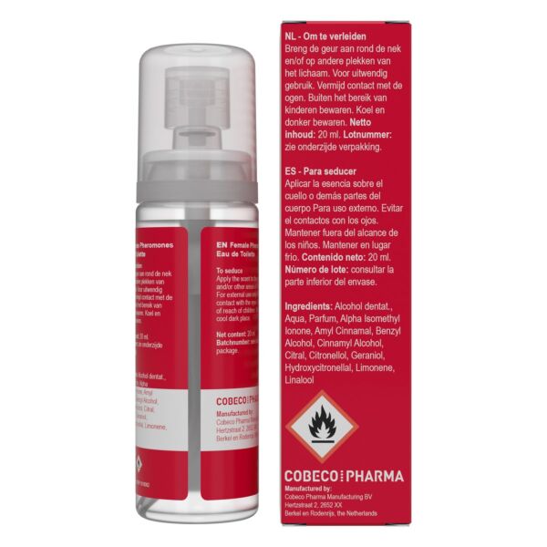 Cobeco Feromonas -feromonihajuvesi 20 ml:n pakkauksessa