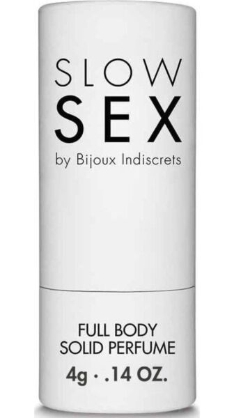 Kiinteä vartalohajuvesi Bijoux Slow Sex Full Body Solid kookoksen tuoksulla