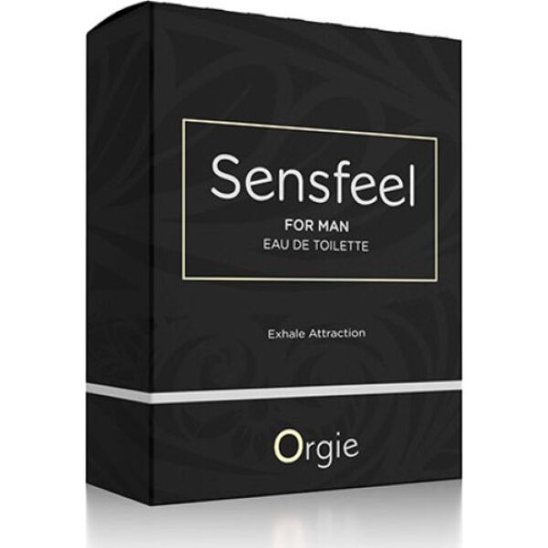 Orgie Sensfeel For Man 50 ml -hajuvesipullo suihkeella