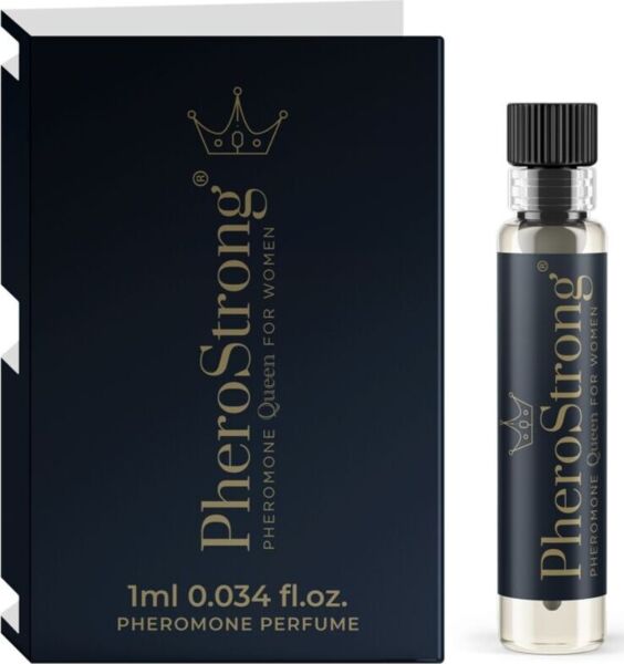 Naisten PheroStrong Queen -feromonihajuvesi 1 ml:n pullossa