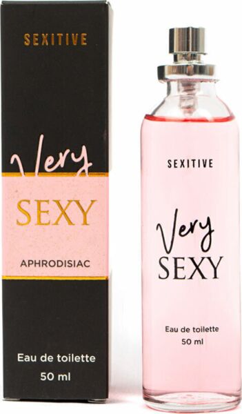 Sexitive Very Sexy hajuveden 50 ml:n lasipullo suihkepumpulla