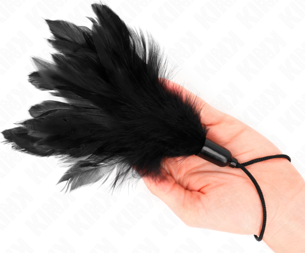 Kink Tickle Feathers -höyhenkutitin, 15 cm
