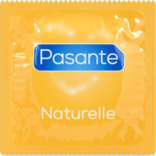 Sileät ja läpinäkyvät Pasante Naturelle -lateksikondomit