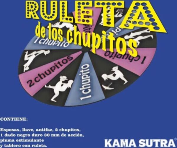Diablo Picante Ruleta del Kamasutra -eroottinen peli tarvikkeineen