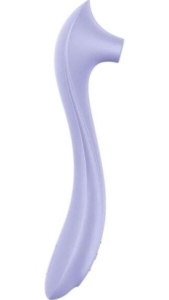 Violetti Satisfyer Easy Lover -klitoriksen imulaite pitkällä varrella