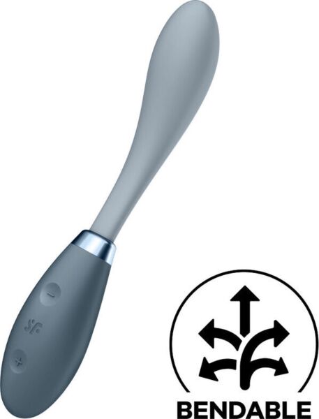 G-pisteen vibraattori Satisfyer G-Spot Flex 3 ja sen joustava varsi