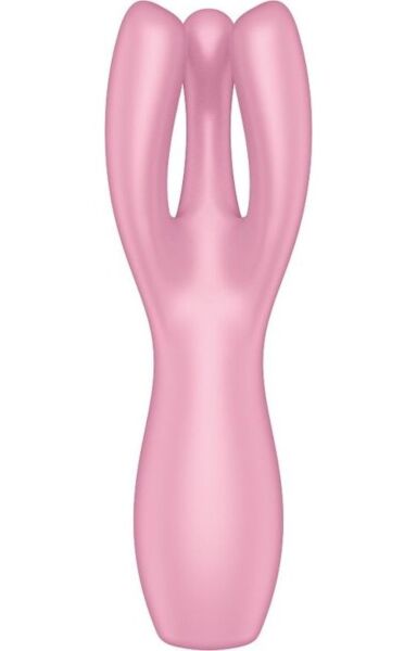 Satisfyer Threesome 3 -vibraattori ja sen kolme joustavaa vartta