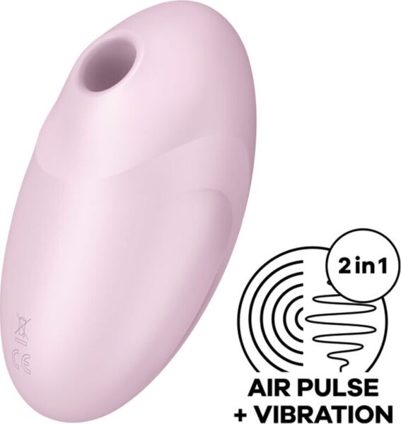 Satisfyer Vulva Lover 3 klitoriksen imulaite, soikea ja kompakti