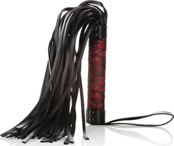 Punamusta CalExotics Scandal Flogger -piiska