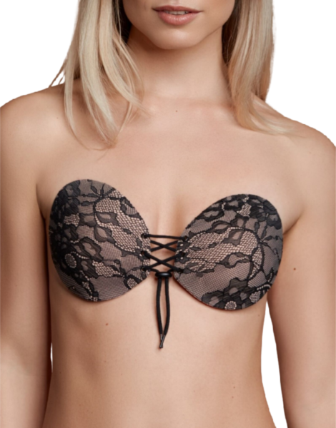 Tarrarintaliivit Bye Bra Round Lace-it, kaksi kuppia ja nyörillinen etusulkin