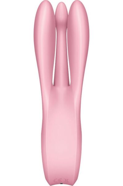 Satisfyer Threesome 1 -vibraattori ja sen kolme joustavaa vartta