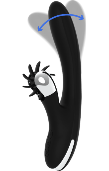 Black&Silver Grimm Wave Function -rabbit-vibraattori