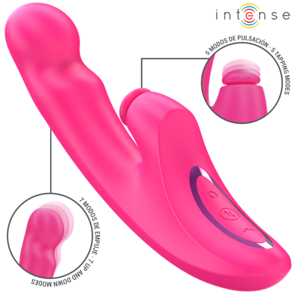 Intense EMI 3-in-1-vibraattori silikonia