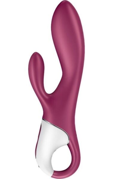 Rabbit-vibraattori Satisfyer Heated Affair purppuranpunaisena