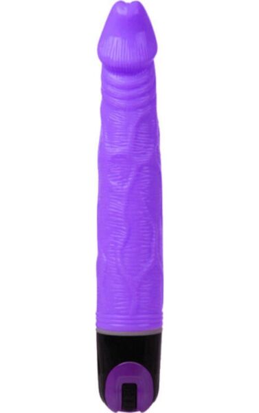 Baile-vibraattori 21,5 cm, jossa on suonikuvioitu ja kuvioitu varsi