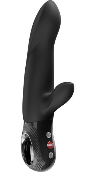 Rabbit-vibraattori Fun Factory Bi Stronic Arc ja sen LOOP-kahva