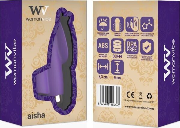 Kompakti vibraattori WomanVibe Aisha