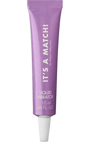 Bijoux Indiscrets It's a Match! -nestemäisen vibraattorin 10 ml:n tuubi