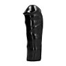 Dildo All Black 20 cm - Hypoallergeeninen materiaali