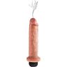 Dildo KING COCK 17.8 cm - Simulointi Jizzle Juice