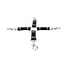 Rajoitusvälineet Bound Leather 4 Way Hog Tie
