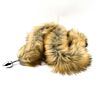 Butt Plug Furry Fantasy Punainen Fox Tail